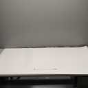 K KNODEL Large Office Leather Desk Mat, Mouse and Keyboard Pad, Computer and Laptop Mat, Desktop Protector and Cover, Writing Pad and Blotter (47.2"x23.6", White)