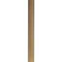 Kate and Laurel Sanzo Bohemian Side Table, 9 x 9 x 23, Gold, Decorative Pedestal End Table for Display and Storage