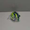 Kids Bluetooth 6.0 Headphones with LED Light, 85Hours Playtimes, Type-C Fast Charging, 85/94dB Volume Limited, Wireless Headphones with Built-in Mic, Wired & TF Card Mode, Blue and Green