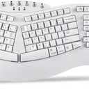 Perixx Periboard-612 Wireless Ergonomic USB Split Keyboard, US English Layout