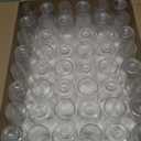 DECADORN Clear Stemless Champagne Flutes Plastic 48 Pack, Made in USA, 9oz Plastic Champagne Glasses - Durable and Sturdy Mimosa Glasses For Parties - Shatterproof, Recyclable, BPA-Free, Smooth Rims