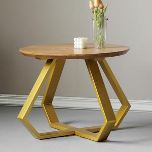 Coffee Table Legs 16 inch, Metal Table Legs Diamond Shape Black Industrial Modern Bench Chair Base Furniture Legs Desk Leg (Gold)