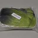 BERON 14 Inches Ombre Green Wig Short Curly Wig Bob Matcha Green Wigs Women Beach Wave Wigs for Cosplay Costume Party Hairnet Included
