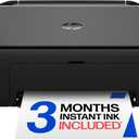 HP DeskJet 2955 Wireless All-in-One Color Inkjet Printer, Scanner, Copier, Best-for-Home, 3 Month Trial of Instant Ink Included, AI-Capable (A24HJA)