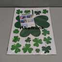 St Patricks Day Window Clings, 109 Pcs Shamrock Window Stickers for St Patricks Day Decorations