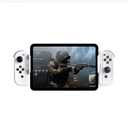 Switch Joycon Controller Holder for Mobiles and Tablets | Enhance Your Mobile Gaming with a Comfortable & Adjustable Grip | Compatible with Android/iOS/iPhone/iPad(Supports 12-25CM) (White).