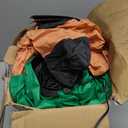 Clearance 6FT Inflatable Christmas Decoration Featuring a Santa Claus Driving a Tractor. Suitable for Christmas Decorations on courtyards and lawns.