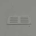 Vent Systems 10" x 4" Inch (Overall Dimensions) - White - Air Vent Cover - Metal Air Return Grill with Built-in Protection Mesh - HVAC Vent Duct Cover for Home Improvement