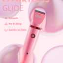 Ufree Bikini Trimmer Electric Razors for Women, Rechargeable Pubic Hair Trimmer Electric Shaver for Legs Body Hair, Bikini Shaver IPX7 Waterproof, Rose Red