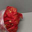 96 inches Long Red christmas curtains velvet for Living Room, Printed with Grinch & Tree Pattern Thermal Insulated Blackout Curtains drapes for winter 96 inch length 2 Panels Set cortinas navideas