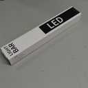 Plug-in Under Cabinet Lighting, Dimmable Counter Lights for Kitchen, 2pcs 12 Inch, Cold White 6000K Linkable USB Led Closet Light, Wired Indoor Night Lights Bar for Desk, Sink,Workbench (No motion sensor-2 pack)