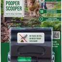 Small Pet Select Pooper Scooper, Dog Poop Scoop w/Bags for Pet Waste, Portable Design with Leash Clip and Bag Dispenser