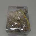 Christmas Ornaments Set, 30ct Clear Champagne Christmas Ornaments for Christmas Decoration Large Shatterproof Plastic Balls Xmas Tree Ornaments for Home Decor Wedding Party Gifts- Multi-Size