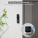 Wireless Doorbell Chime for Blink video Doorbell (1st gen)/(2nd gen) for Home, Long Range and Mutiple Chimes, Led Indicator Door Chime for Home/Office/Classroom