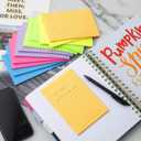 (12 Pack) Lined Sticky Notes 4x6 in,Large Notepads with Lines,Ruled Stickies Super Sticking Power,Office School Memo Note Pads Bright Colors,Post on Windows Doors,Recyclable,Easy to Write on