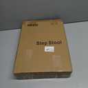 SOYO Mobility One Step Stool, Heavy Duty Indoor Outdoor Non-Slip Small Step Platform Assistive Device for Adult Elderly, Standing Support and Step Riser for Car, Bed, Door, Stair, Bathroom Black-Black