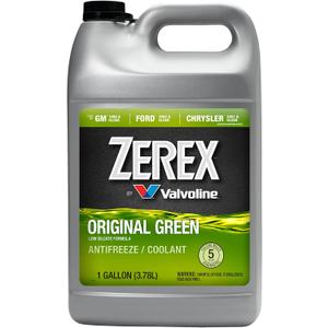 Zerex Original Green Low Silicate Concentrate Antifreeze/Coolant 1 GA, 128 Fl Oz (Pack of 1)