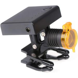EustomA Headlight 3W LED Light with Optical Filter for Binocular Loupes Glasses/Lab DY-010