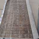 Loloi Amber Lewis Molly Collection MOL-06 Gold/Blue 6'-7" x 9'-2" Low Pile Area Rug
