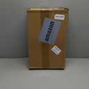 Sanwuta 6 Pcs Clear Hard Zipper Case Plastic Zipper Pouches Transparent Makeup Bag Pencil Case Pouches Toiletry Diaper Bag for Travel Toy Storage Organizer Bins(White,9.84 x 7.87 x 2 Inch)