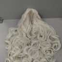 morvally Long Blonde Braided Cosplay Wig Womens Blond Wavy Curly Synthetic Hair Wigs for Halloween Costume Party(Light Blonde) (30 Inch (Pack of 1))