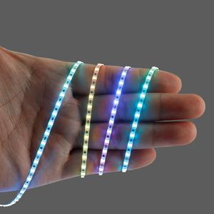 16.4FT WS2812B WS2812 2.7mm Ultra Narrow LED Strip,160LEDs/m Individually Addressable Dream Color Flexible Smart Light Tape for Bedroom,Kitchen,Stage,TV Backlight,DC12V