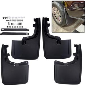 Mud Flaps for Ford F150 2025 2024 2023 2022 2021, Mud Flaps for Trucks for F-150 Mudflaps Splash Guards for 2025 Ford F150 Accessories, No Drilling Mud Guards, Set of 4