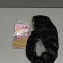 Halcyon Long Black Wavy Wigs for Women 26 inch Synthetic Middle Part Long Black Curly Wig Natural Looking Heat Resistant Fiber Wig for Daily Use