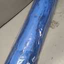 CanDo Blue Marble High Density EVA Foam Roller For Muscle Restoration, Massage Therapy, Sport Recovery, And Physical Therapy. 6" x 36", Half-Round (30-2210)