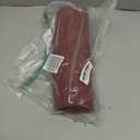 Leetaltree Burgundy Placemats Set of 4 - Heat Resistant Non-Slip Place mats for Dining Table, Washable Durable PVC Vinyl Woven Table MatsBurgundy, 4