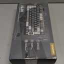 YUNZII AL80 Wireless Mechanical Keyboard,Full Aluminum CNC, Smart LCD Display,Hot Swappable Gasket Mount 75% Layout with Knob,BT/2.4G/USB-C,QMK/VIA Support for Win/Mac (Black, Gateron Zero Switch)