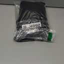 Allegra K Women's Faux Suede Blazer Lapel Collar Ruched Sleeve One Button Work Office Jacket Blazers Medium Black