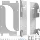 ForoGore 5WB-DMKIT Door Mount Kit Compatible with Rev-A-Shelf 5WB1 5WB2 5CW2 Series Basket RV Shelf Door Mount Kit for Cabinet Organizer Kitchen Base