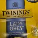 Twinings Lady Grey Citrus Black Tea Bags, 100 Count Box