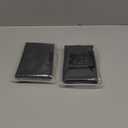 2 Pcs Window Air Conditioner Cover Indoor Outdoor Adjustable Waterproof Window Ac Cover Outdoor with Drawstring for Winter(White & Black,Inside 17 x 14 x 3.5 in, Outside 17 x 12 x 13 in)