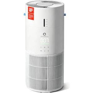 Airthereal 2-in-1 Air Purifier & Humidifier Combo for Large Room up to 1325 ft, 3-Stage Filters, Air Quality Monitor and Quiet Sleep Mode, Evaporative Humidifier with Hygrometer, iF Design Award 2026