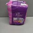 Poise Incontinence Pads for Women, Maximum Absorbency, Long, Pack of 48