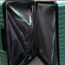 U.S. Traveler Boren Polycarbonate Hardside Rugged Travel Suitcase Luggage with 8 Spinner Wheels, Aluminum Handle, Mint, Checked-Large 30-Inch