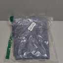 Pack of 2 Couch Throw Pillow Covers 18x18 Inch Soft Dark Grey Blue Chenille Pillow Covers for Sofa Living Room Solid Dyed Pillow Cases