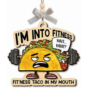 Taco Christmas Ornaments 2025 - Unique Taco Bell Ornament, Funny Food Lover Gift, Hilarious Gifts for Friends and Tree Decor, Funny for Women Men Boys Girls Neighbors