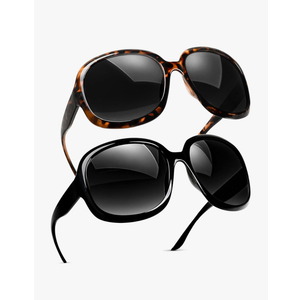 miyya Bug Eye Oversized Polarized Sunglasses Womens, Trendy Retro Sun Glasses for Women 2025, Oversized UV Protection Shades