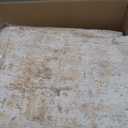 cotiled 7x9 Area Rugs Living Room: Washable Abstract Rug Beige