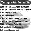 Silverado Center Console Cover, Console Lid fit for 2014 2015 2016 2017 2018 2019 2020 Chevrolet Tahoe Chevy Suburban GMC Sierra 1500 2500 3500 2500HD 3500HD Yukon XL Armrest Cover 0227083AA