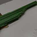Growsun 5ft Garden Stakes Plant Cage Supports Tomato Trellis Climbing Metal w/Plastic Coated, Pack of 50