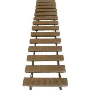 40 in Cat Ladder, Sisal Rope Bridge, Climbing Frame Accessory (40in  Q)