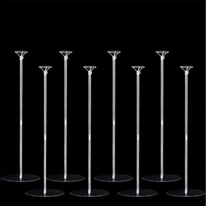 8 Set Balloon Stand Kit Balloon Table Desktop Stand Sticks Centerpieces Holder for Wedding Birthday Baby Shower Party Decoration Balloon Banquet (30 Inch)