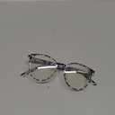 Blue Light Blocking Glasses for Women and Men, Round Frame Computer Gaming Anti Eyestrain & UV Glare RF6213 (Leopard)