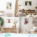 15x20 Frame Natural Woodgrain, 20x15 Picture Frame Beige, Rustic Poster Frame, Large 15 by 20 Gallery Family Concert Portrait Photo Frame Anniversary/ Birthday/ Wedding/ Thank you/ Christmas Gift