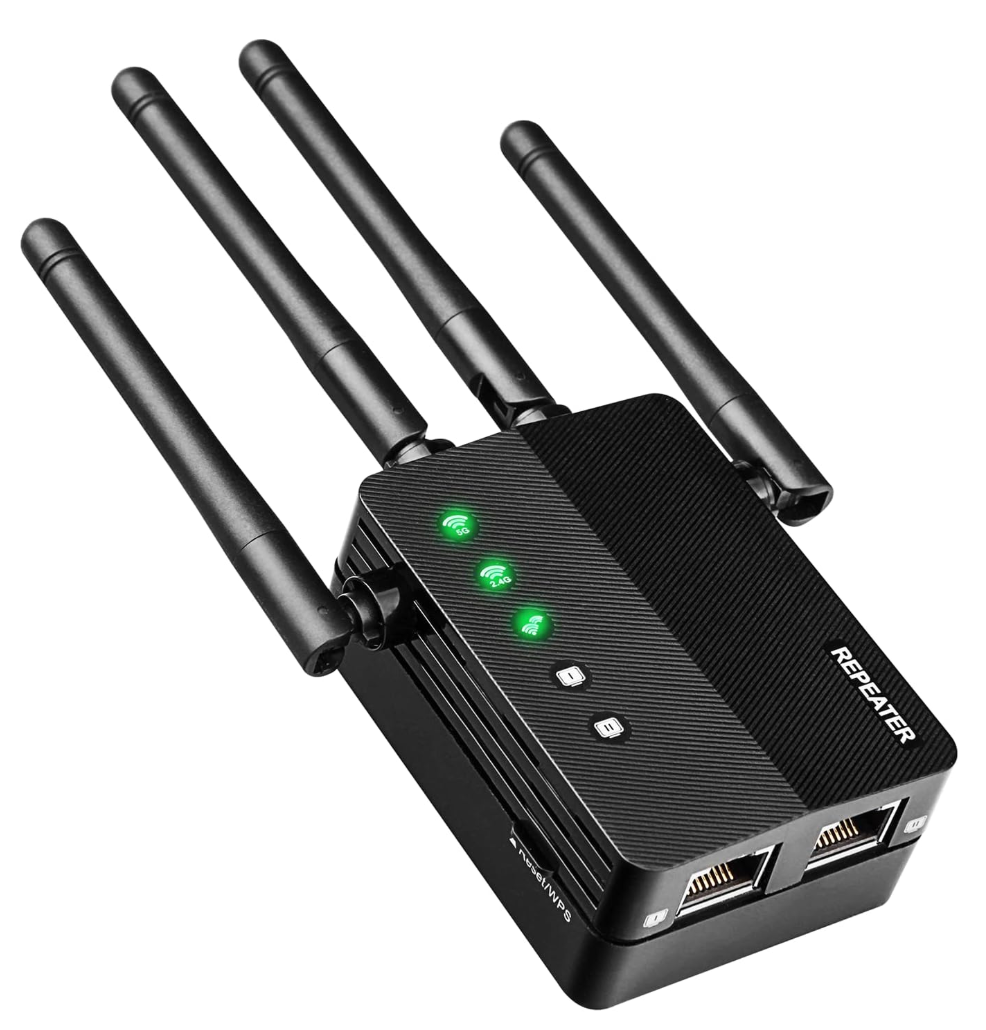 WiFi Extender, 2026 Strongest WiFi Extender Signal Booster, Whole Home Internet Repeater Covers up to 15,000 sq.ft and 50 Devices, Easy Setup | Banish WiFi Dead Zones