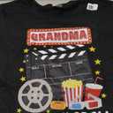 Grandma Birthday Crew Movie Night Theme Matching Party T-Shirt Size M